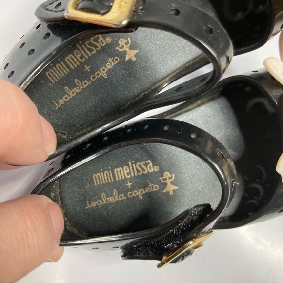 Mini Melissa + Isabela Capeto collab Daisy Mary Jane Shoes Size 5 - Picture 9 of 9